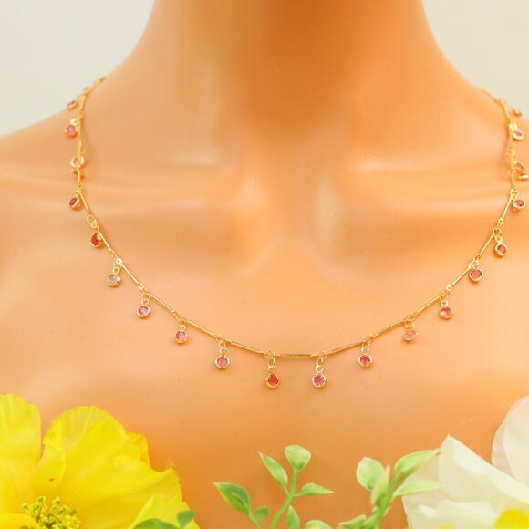 "New Beautiful Design Necklace Chain for Women/Girls, Gift, N502 - Picture 1 of 10